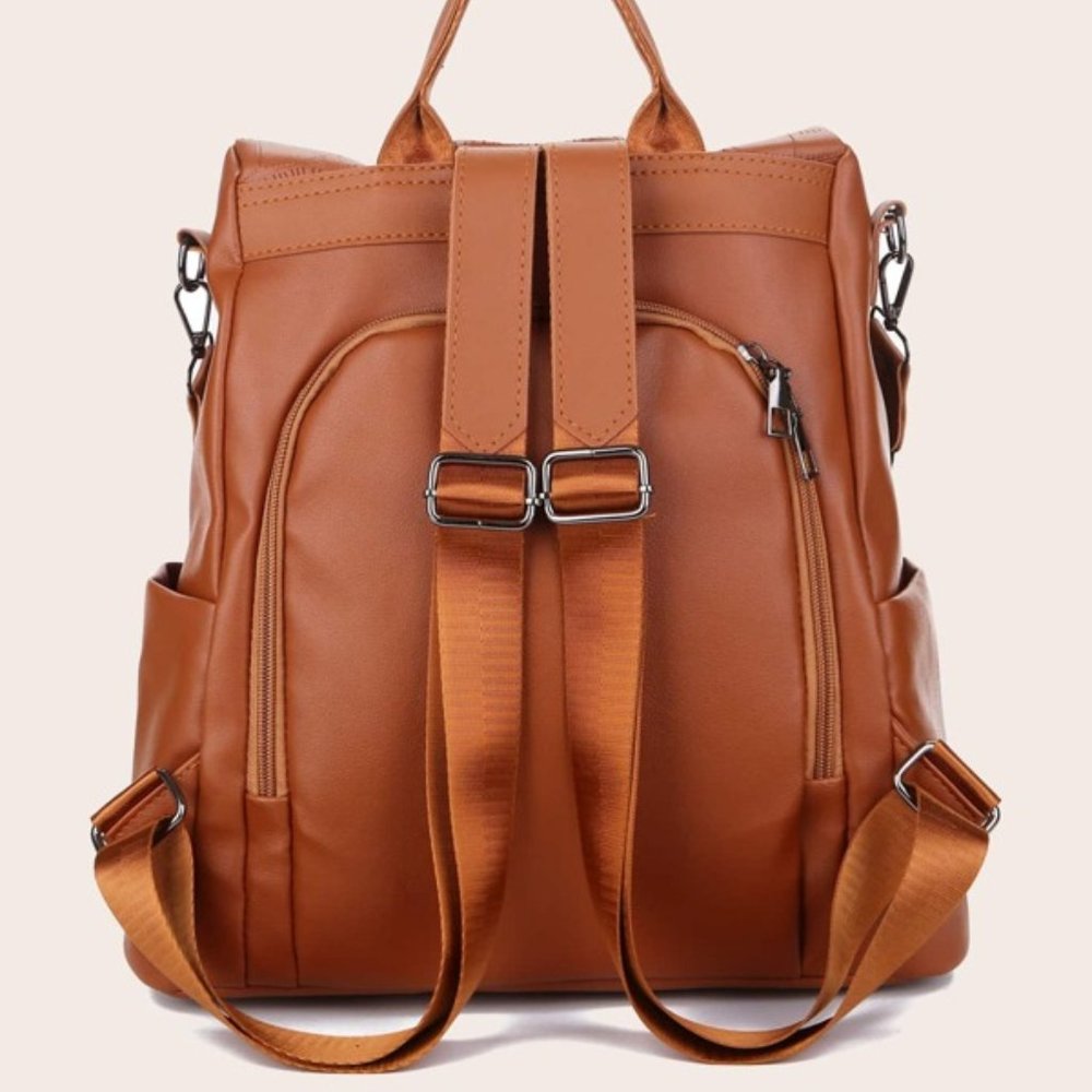 Carmel Classic Minimalist Animal Print Backpack - Picture 3 of 9